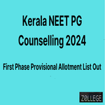 Kerala NEET Counselling 2024 Released First Phase Provisional Allotment List